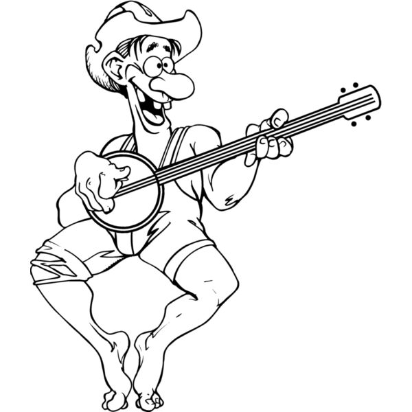 banjo player 02 Thumbnail