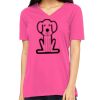 Missy's Relaxed Jersey Short-Sleeve V-Neck T-Shirt Thumbnail