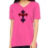 Missy's Relaxed Jersey Short-Sleeve V-Neck T-Shirt Thumbnail
