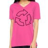Missy's Relaxed Jersey Short-Sleeve V-Neck T-Shirt Thumbnail