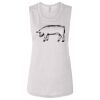 Ladies' Bella Flowy Scoop Muscle Tank Thumbnail
