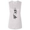 Ladies' Bella Flowy Scoop Muscle Tank Thumbnail