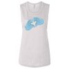 Ladies' Bella Flowy Scoop Muscle Tank Thumbnail