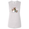 Ladies' Bella Flowy Scoop Muscle Tank Thumbnail