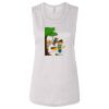 Ladies' Bella Flowy Scoop Muscle Tank Thumbnail