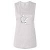 Ladies' Bella Flowy Scoop Muscle Tank Thumbnail