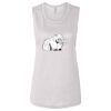 Ladies' Bella Flowy Scoop Muscle Tank Thumbnail