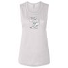Ladies' Bella Flowy Scoop Muscle Tank Thumbnail