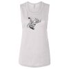 Ladies' Bella Flowy Scoop Muscle Tank Thumbnail