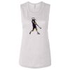 Ladies' Bella Flowy Scoop Muscle Tank Thumbnail
