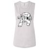 Ladies' Bella Flowy Scoop Muscle Tank Thumbnail