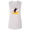 Ladies' Bella Flowy Scoop Muscle Tank Thumbnail