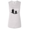 Ladies' Bella Flowy Scoop Muscle Tank Thumbnail
