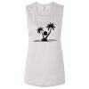 Ladies' Bella Flowy Scoop Muscle Tank Thumbnail