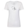 Next Level The Ideal V T-Shirt Thumbnail